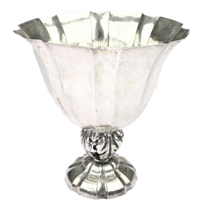 Secesní stříbrná váza - Horovitz