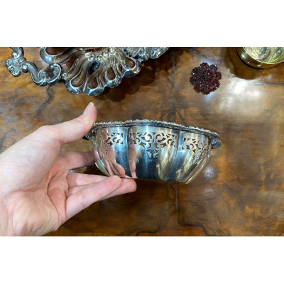 Prvorepubliková stříbrná miska - František Bibus