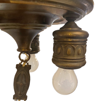 Art Nouveau style lustre