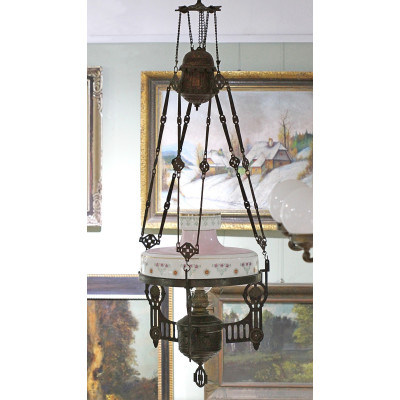 Kerosene chandelier