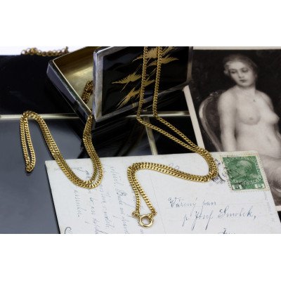 Austro-Hungarian gold chain - 160 cm
