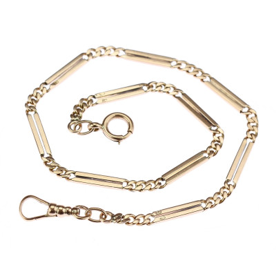 Rosegold pocket watch chain / bracelet