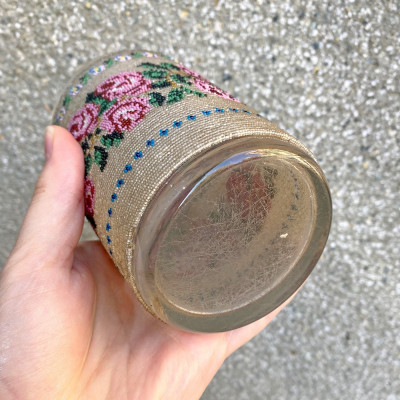 Číška s korálky - Čechy, 19. století