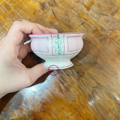 Porcelánová slánka - Vídeň, rok 1858