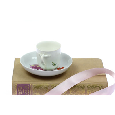 Porcelain cup and saucer - Vienna, Ilmenau