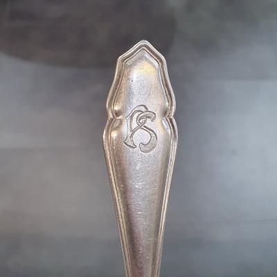 Silver sugar shell - Sachse & Kohl, Germany