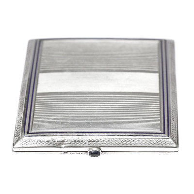 Stříbrná tabatěrka