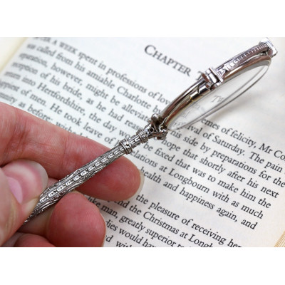 Platinový lorňon s diamanty