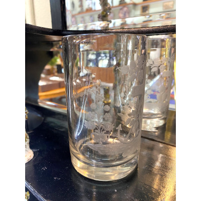 Cut glass - love, faith, hope