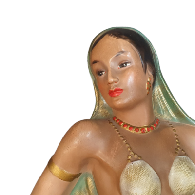 Art deco nástěnný reliéf tanečnice - 66 cm