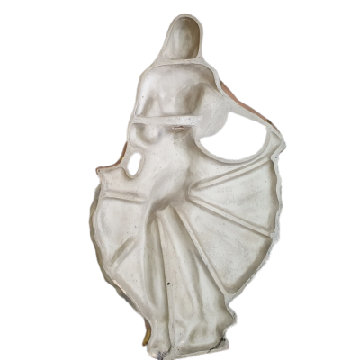 Art deco nástěnný reliéf tanečnice - 66 cm