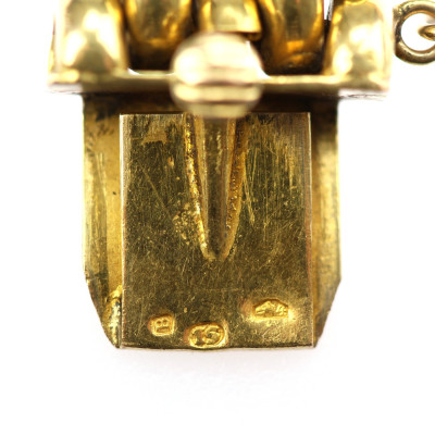 Zlatý náramek - 21,5 cm