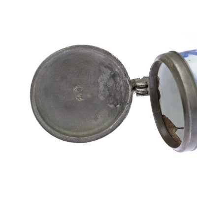 Fajánsový korbel s chinoiserií - rok 1748