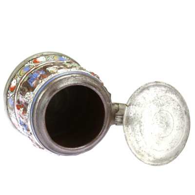 PRODÁNO - Kameninový korbel - Kreussen, okolo roku 1680