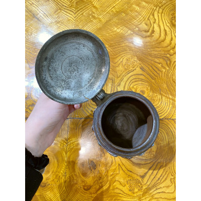 PRODÁNO - Kameninový korbel - Kreussen, okolo roku 1680