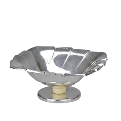 Stříbrná prvorepubliková miska - F. Bibus