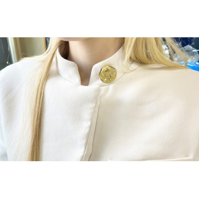 PRODÁNO - Secesní brož/přívěsek s diamanty