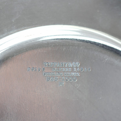 Set of 6 silver plates - Tiffany & Co.