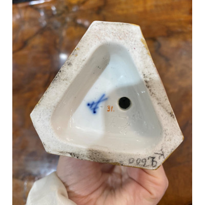 Porcelánová soška amora - Míšeň, 19. století