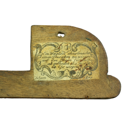 Hand-held scales – second half of the 18th century