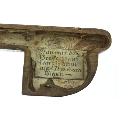 Železné ruční váhy - 2. polovina 18. století