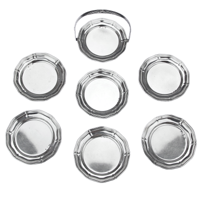 Silver coasters - Sandrik