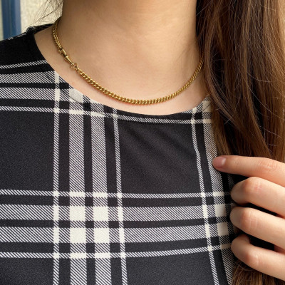 Gold chain - 43 cm