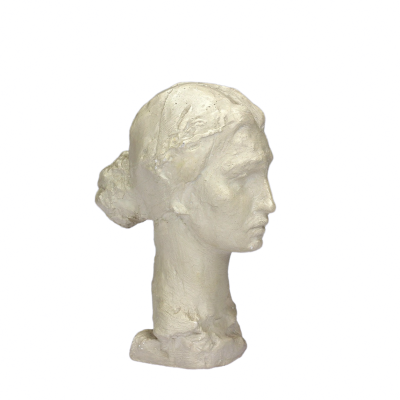 Sádrová hlava ženy - Miroslav Pangrác