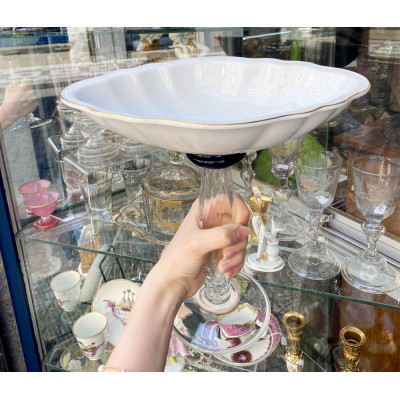 Nástolec ze skla a porcelánu - Bořek Šípek, 1994