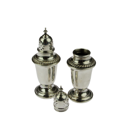 Silver salt and pepper shaker - Gorham