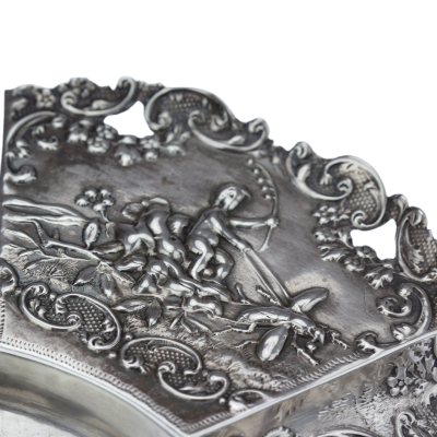 Stříbrný popelník na doutníky - Holandsko