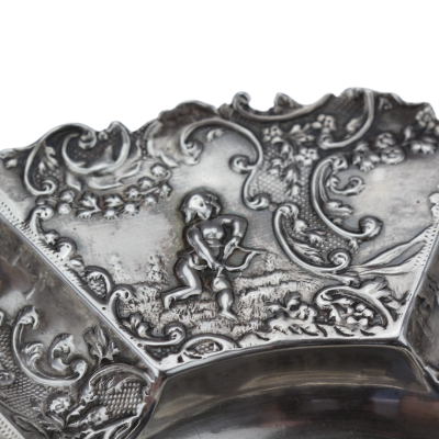 Stříbrný popelník na doutníky - Holandsko