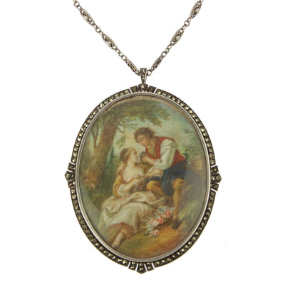 Silver necklace - Meyle & Mayer