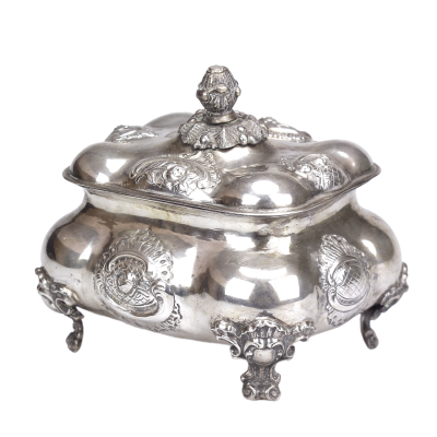 Silver sugar bowl - 1864, Vienna