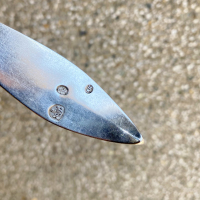 Lotová stříbrná lžíce - rok 1820, Rakouské císařství