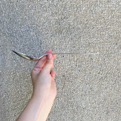 Lotová stříbrná lžíce - rok 1820, Rakouské císařství