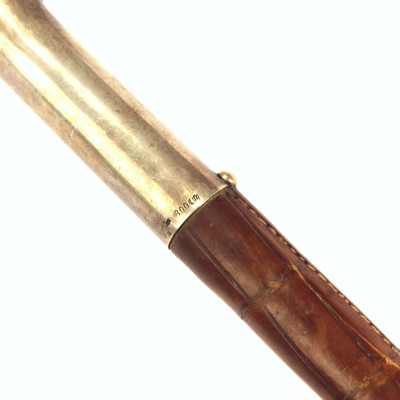 Jezdecký bičík se stříbrnou rukojetí - Německo