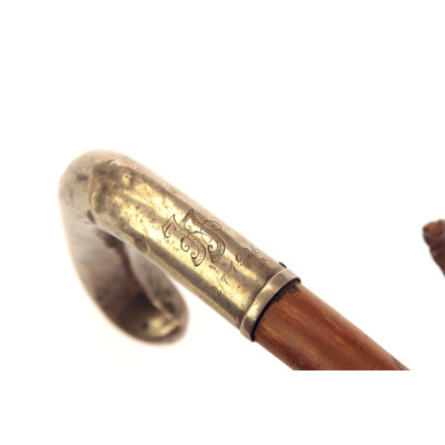 Jezdecký bičík se stříbrnou rukojetí - Rakousko-Uhersko