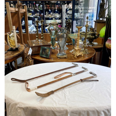 Jezdecký bičík se stříbrnou rukojetí - Rakousko-Uhersko