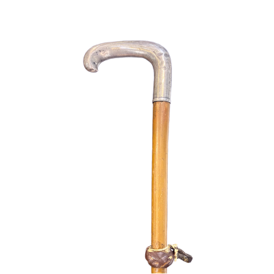 Riding crop with silver handle - Austria-Hungary