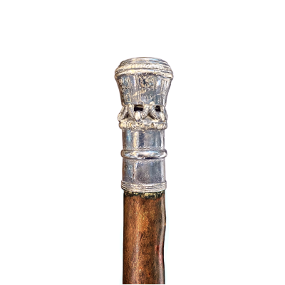 Walking stick with silver handle - Austria-Hungary