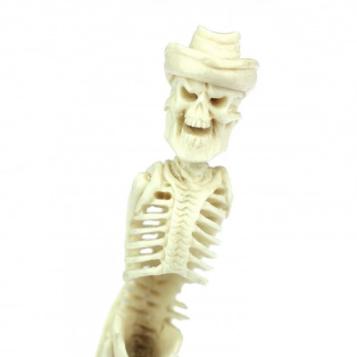 Skeleton with a hat
