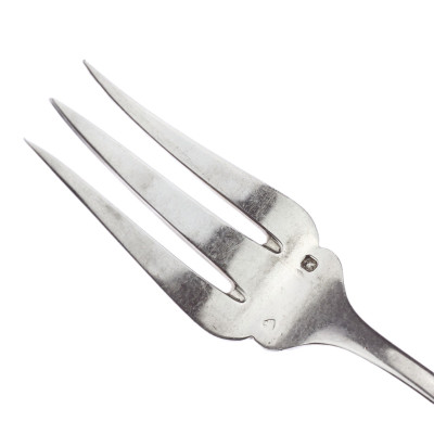 Art deco fish silver cutlery - France