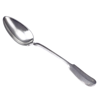 Stříbrná polévková lžíce s monogramem "EK" - Rakousko-Uhersko