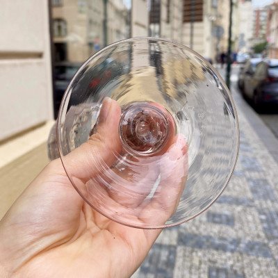 PRODÁNO - Pohár se sv. Janem Nepomuckým - pol. 18. století