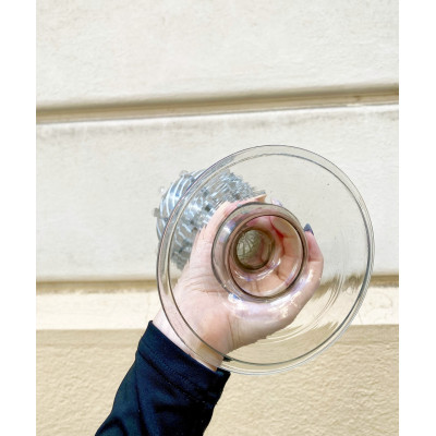 Skleněná nádoba na vonné esence "almorratxa" - 18. století