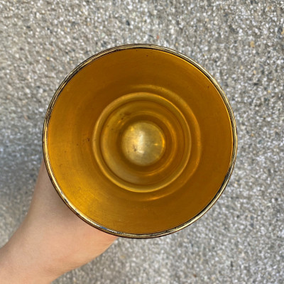 PRODÁNO - Hyalitová číše - rok 1835