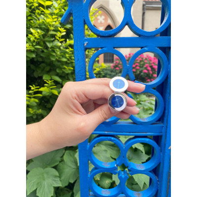 Stříbrné manžetové knoflíčky - váhy