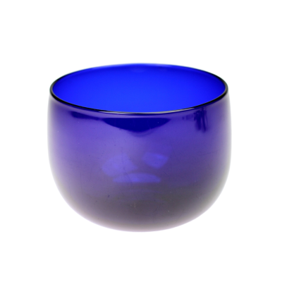 Bristol Blue Glass finger bowl - 1st half of the19th century