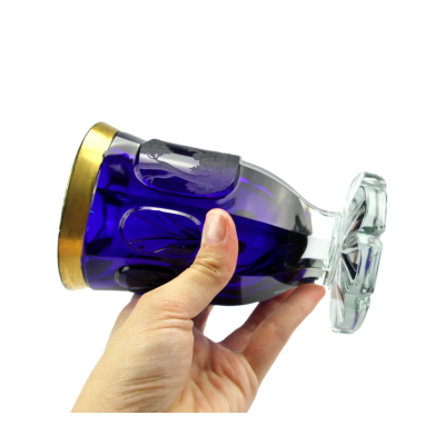 Číše s jelenem - Biedermeier